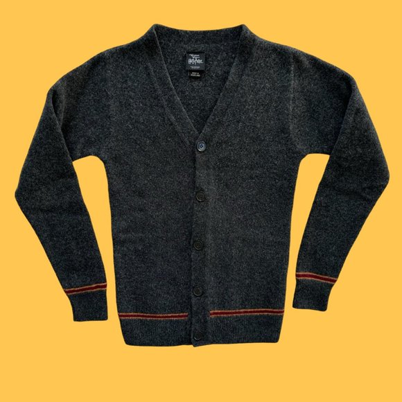 Harry Potter Gryffindor™ XS Youth Lambswool Sweater Uniform Made in Scotland EUC - Picture 1 of 14
